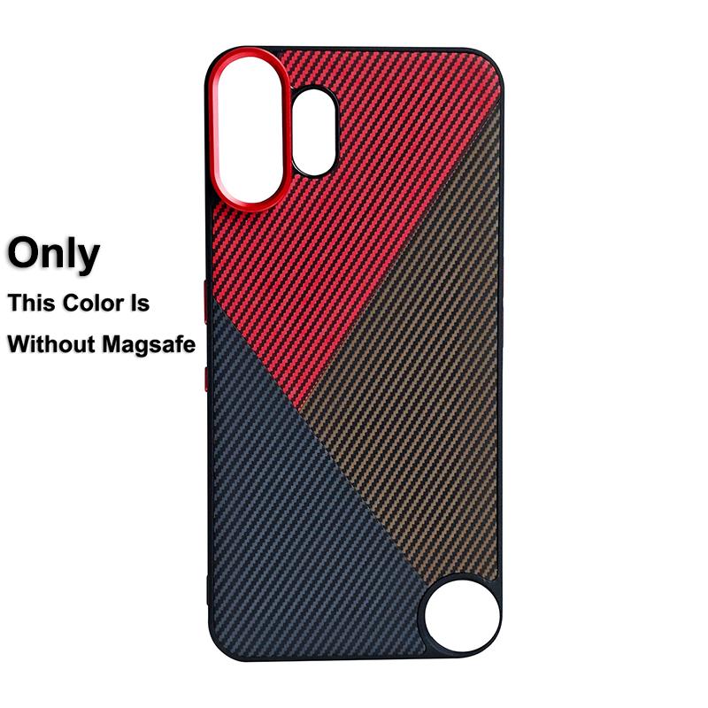 

For Nothing CMF Phone 2 Pro Case Magsafe Metal Alloy Camera Protection Independent Buttons Vegan Leather Case Cover Artificial leather&Nothing CMF Phone 2 Pro