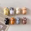 6/8Pcs, cartoon cat refrigerator magnets, decorative refrigerator magnets, kitchen and home decor