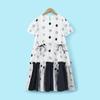 Girls' Korean Style Polka Dot Summer Dress