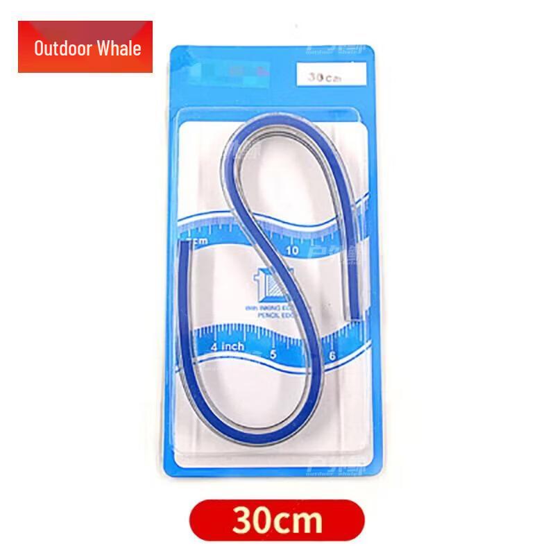 Flexible Curve Ruler for Drafting and Design