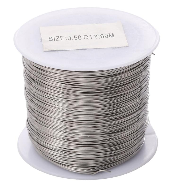 0.2/0.3/0.4/0.5/0.6mm Wire Flexible Metal Wire Alloy Texture for Jewelry Making and Sculpting Suitable for Craft Project