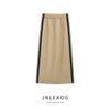 Jnleaog Spring New Arrival Women's Clothing Fashion Style French Fashion Design Side Band Decoration Midi Dress 0779067