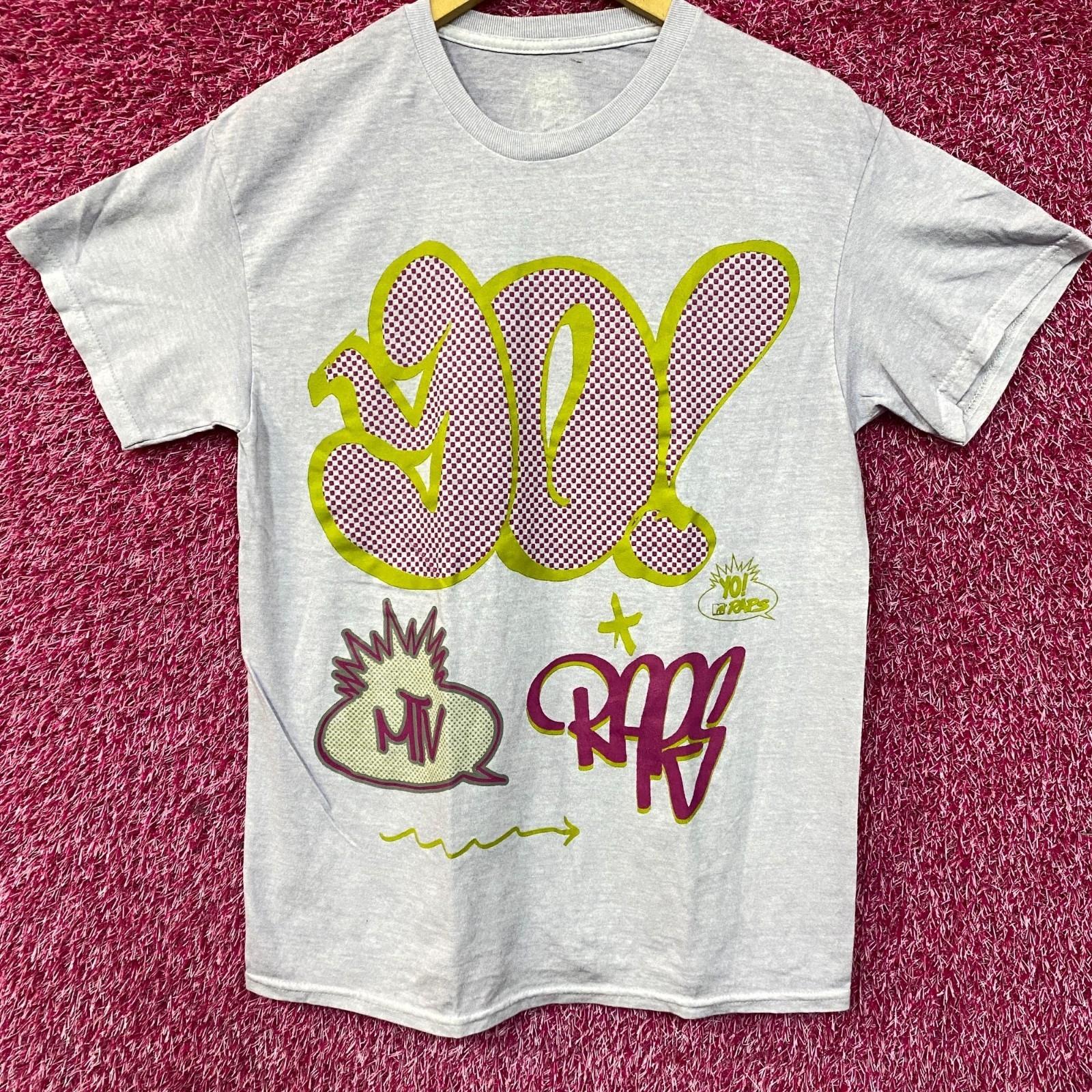 Футболка с принтом MTV 90-х Граффити Поп-арт 4XL