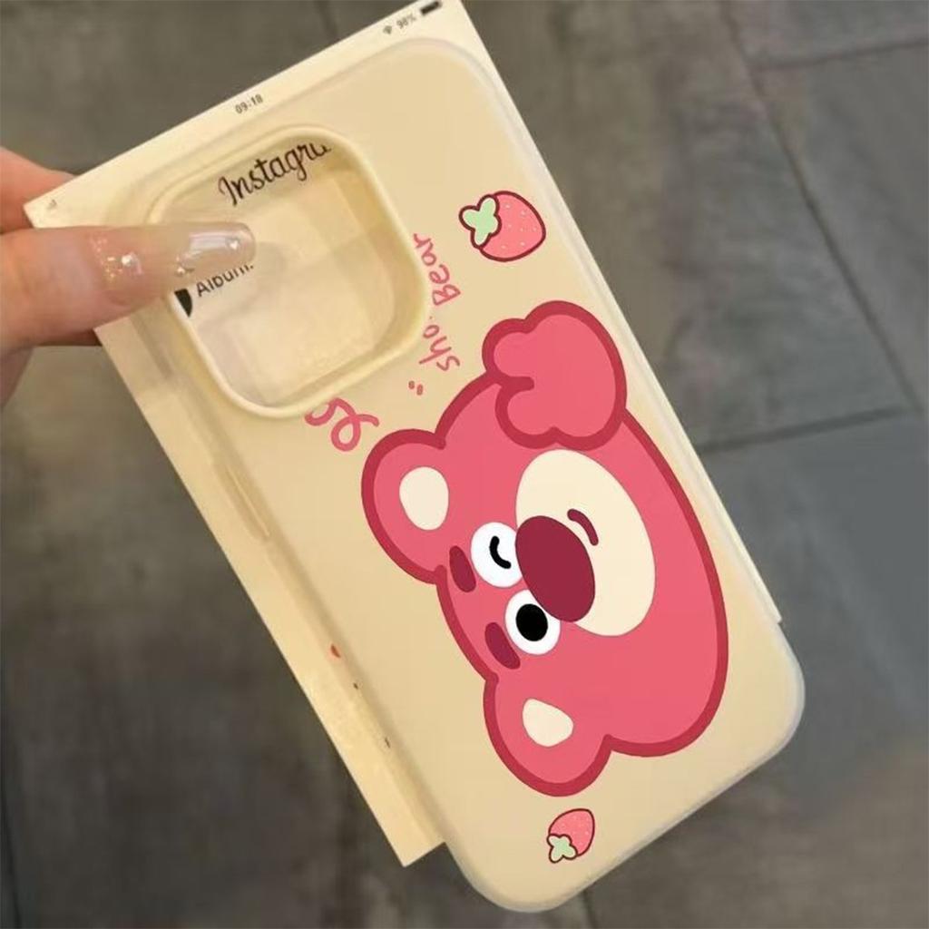 For Apple Mobile Phone Case Summer Small Fresh Cartoon Solid Color Transparent for IPhone13pm Mobile Phone Case Heat Dissipation and Cooling