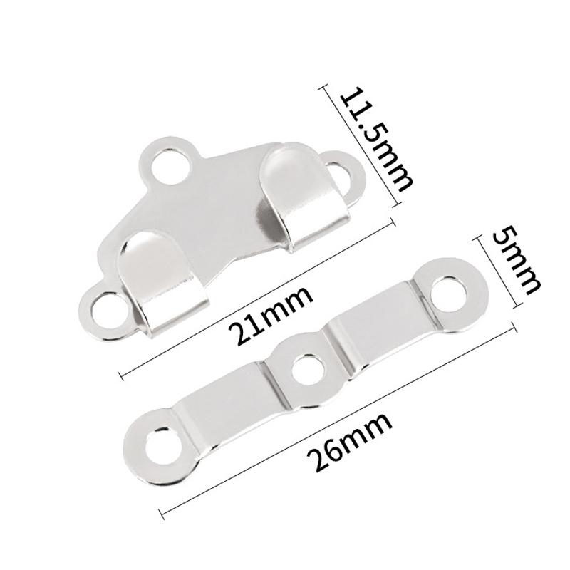 10 Set Metal Pantolon Takım Elbise Pantolon Kanca Düğme Etek Pantolon Giysi Görünmez Kanca Kendin Yap Pantolon Ayar Tokası Dikiş Aksesuarları