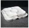 Ceramic Five-Compartment Fruit Platter for Household or Commercial Use