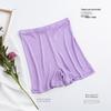 Tangge Women's Mid-Waist Mulberry Silk Boxer Briefs - Comfortable Silk Base Layer Panties