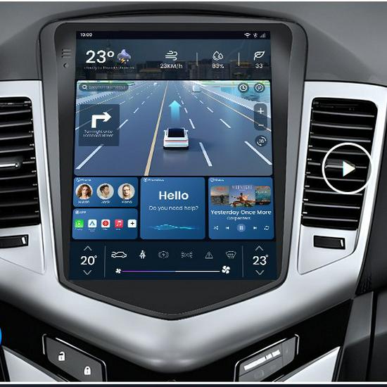 Cruze 9.7-inch Vertical Screen with 360° Panoramic & Apple CarPlay (Overseas Version)