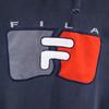 FILA 90s Old Logo embroidery Long sleeve Sweatshirts S Navy Men's Used
