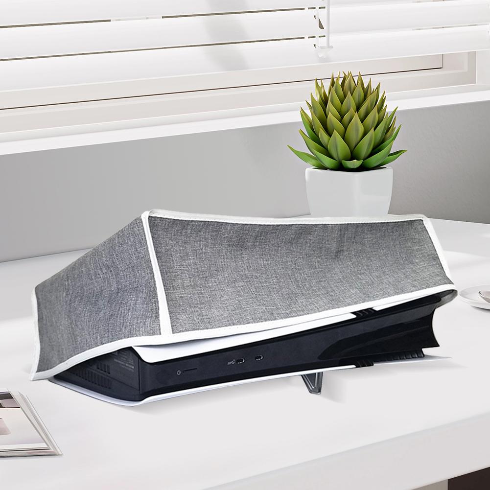 Horizontal Dust Cover Dust Sleeve Anti-scratch Protective Case 1680D Oxford Cloth for PS5 Pro 2025 Console Digital/Disc Edition