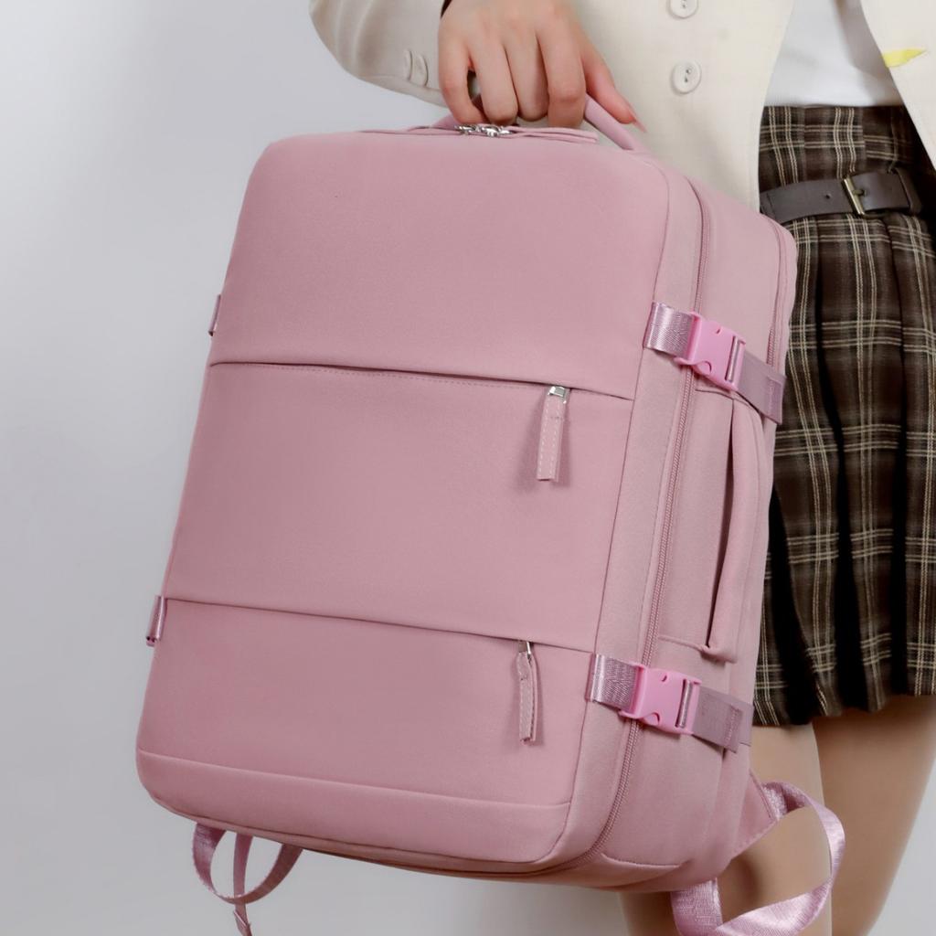Schoolbag Backpack Business Travel Large Capacity Oxford Waterproof Lightweight Nylon Backpack Multifunctional Commuter Travel Computer Bag