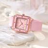 Women Casual Quartz Wristwatch Silicone Strap Dial Business Watche