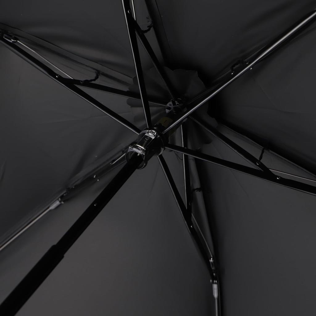 Viewlance Folding Full Suitable for Sun and Light Heat UV Summer Cream Women's Parasol, 50cm, Shade, Rain, Lightweight, Blocking, Blocking,