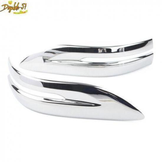 Side Rearview Mirror Cover Moulding Trim Chrome Fit For Honda CR-V CRV 2012-