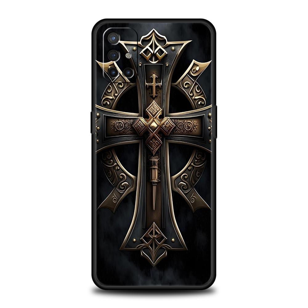 Jesus Flag Christ Religion Faith Phone Case For OnePlus 13 12 11 10 9 8 7T Pro 13R 12R 10R 9RT 8T Nord N30 2T CE 2 3 5G Cover