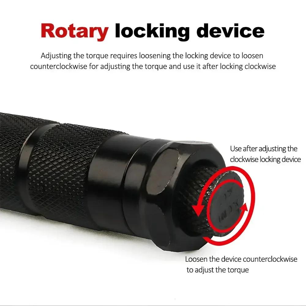 5-210N.m Torque Wrench 1/2'' 3/8'' 1/4'' Bi-directional preset torque wrench bicycle motorcycle car hand tools & adapters