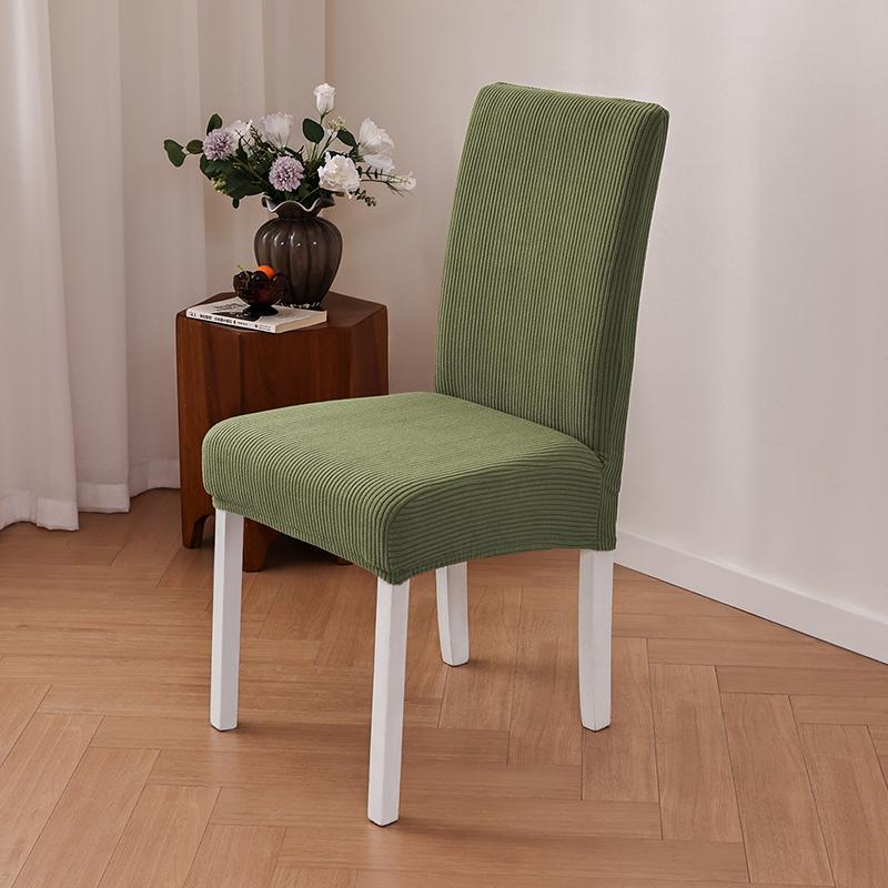 1/2/4/6Pcs Elastic Chair Cover Universal Size Jacquard Chair Covers Big Elastic House Seat Seatch Room Chairs Case For Home