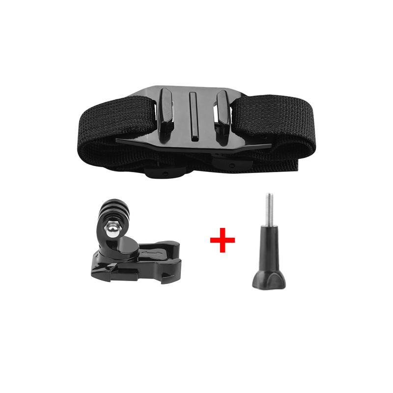 Einstellbare Fahrrad Helm Strap Kopf Gürtel Halterung Adapter für GoPro Hero 13 12 11 10 9 8 DJI Action 4 Insta360 x4 Zubehör