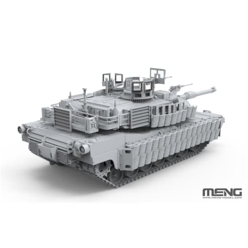 MENG Meng Model 1/72 US Main Battle Tank M1A2 SEP Abrams TUSK2 Plastic Model M72-003