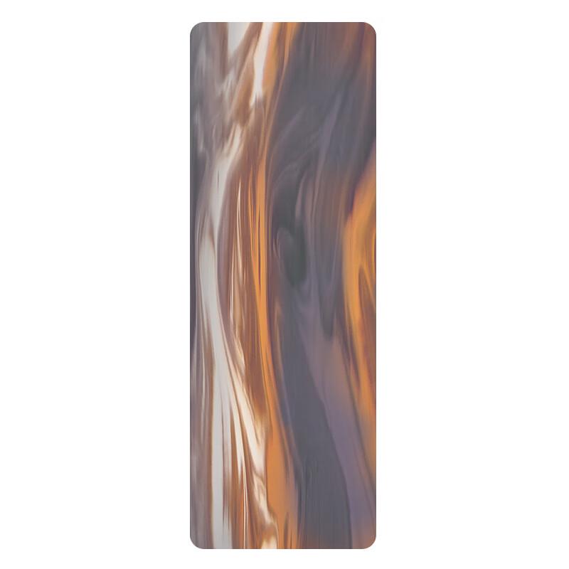 Flow Pattern Frosted Rubber Yoga Mat