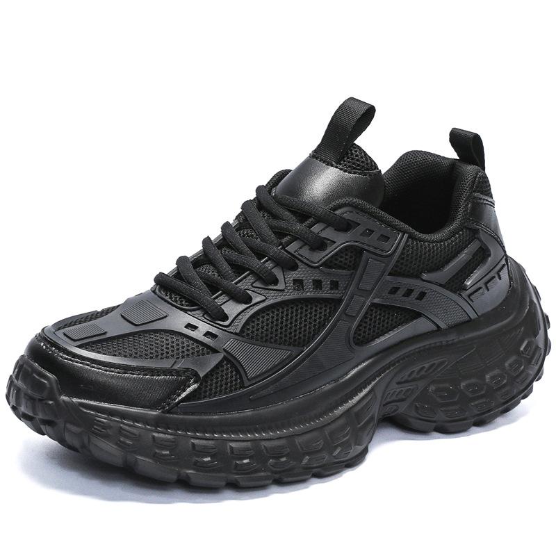 2025 Foreign Trade Large Size 48 Mesh Breathable New Sports Shoes Casual Men Lightweight Running Heightening Dad Shoes Tide