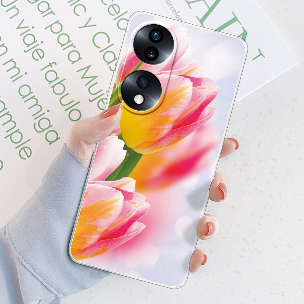 For Honor X7b Case Cover For Honor X7B CLK-LX1 CLK-LX2 Fundas Clear Soft Silicone Protect Phone Case For Honor X7b Coque Shell
