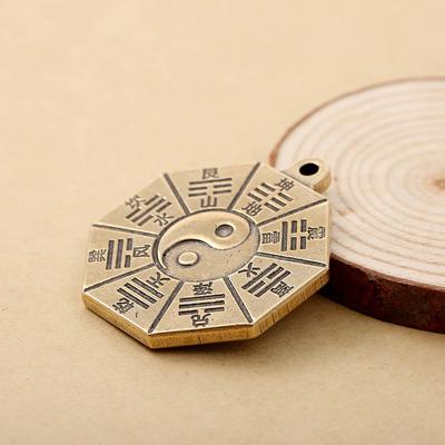 Taoizm Bagua Şemaları Kolye Çin Tılsımı Yin Yang Kehanet Tılsımları Kendin Yap Yapım Bel Anahtarlığı Takı Aksesuarı
