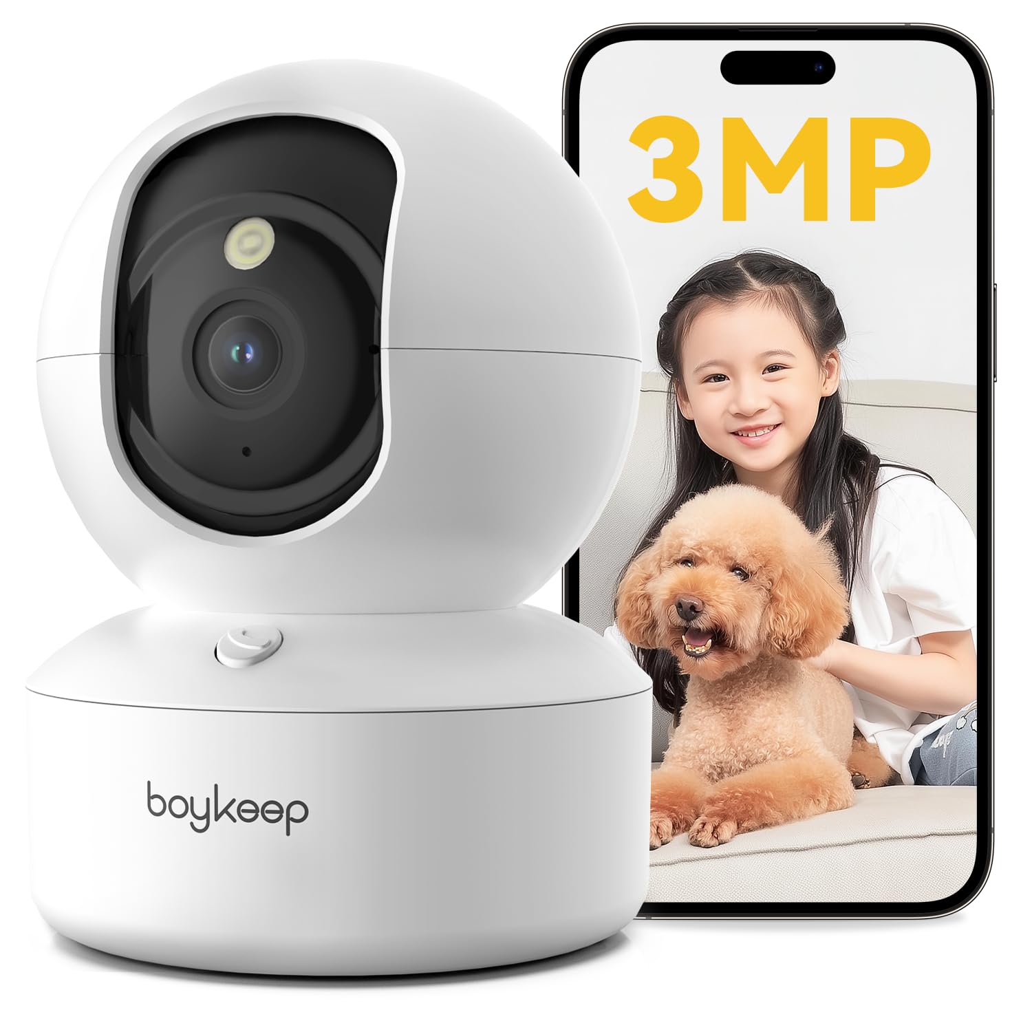 

night compatible with both 5GHz and Pet surveillance security motion automatic surveillance pet home card warranty [Color vision, 2.4GHz Wi-Fi]