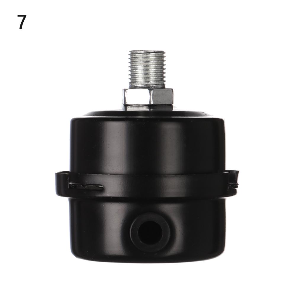New 12.5mm 16mm 20mm Metal Intake Filter Squelch Muffler 1/2 '' 5/8 "3/4 '' Thread M12 Air Filter Air Compressor Spare Parts