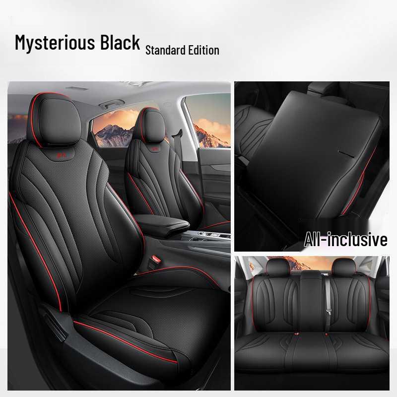 Custom Cartoon Perforated Leather Seat Covers for Geely Binyue L - Compatible with All Models