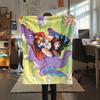 Dragon Ball character Print Flannel Blanket High quality Comfortable for All Seasons Home Decor Warmth and Comfort Perfect for Christmas Gifts