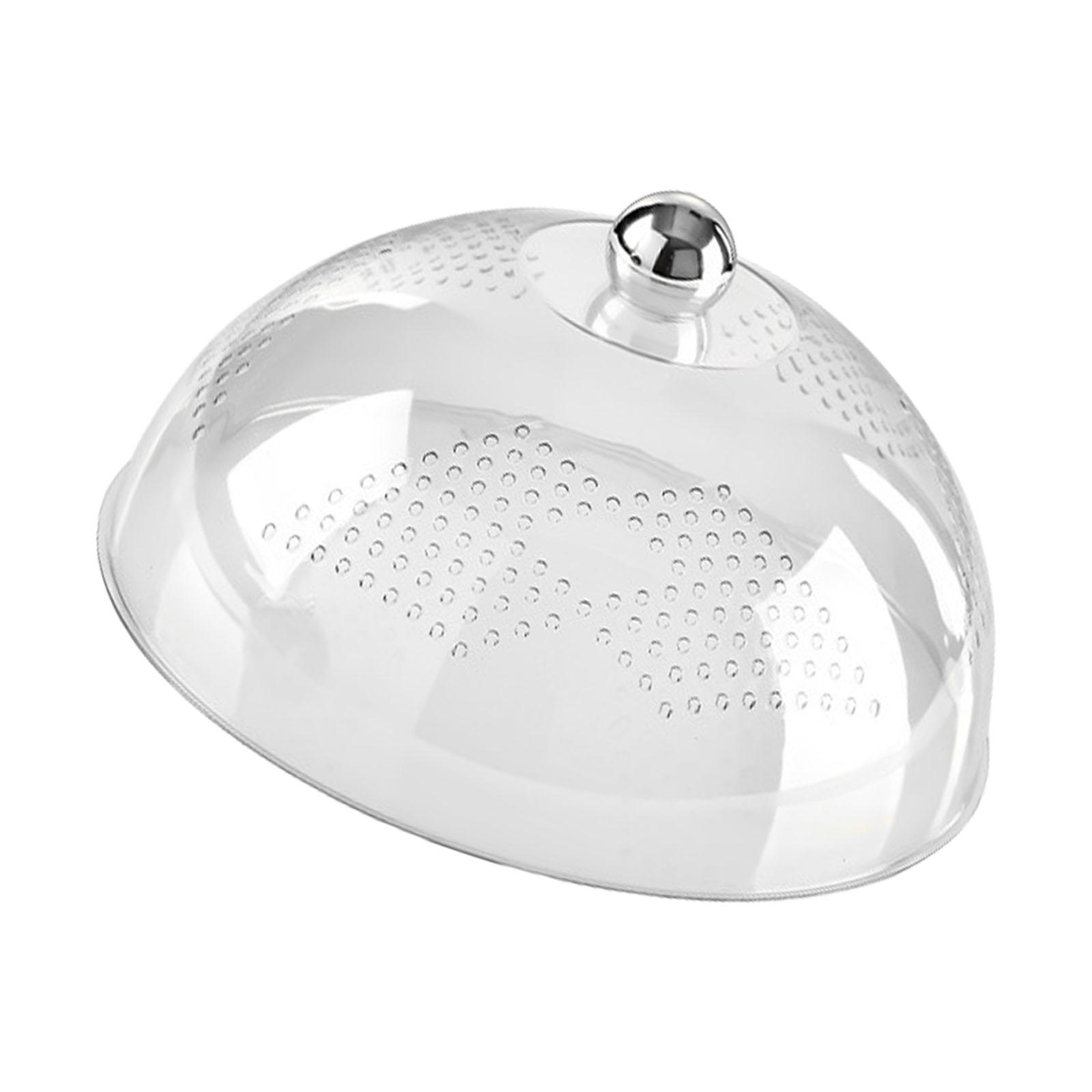 

Крышка для еды для обеденного стола в помещении и на открытом воздухе, сетка для защиты от мух и насекомых, для блюд, фруктов, овощей прозрачный