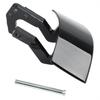 Metal Construction Door Handle Repair Black Finish