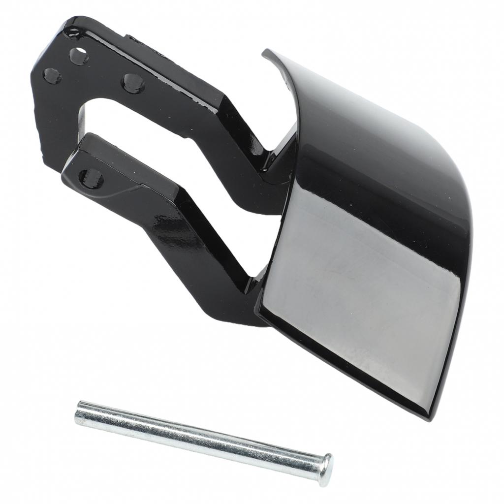 Metal Construction Door Handle Repair Black Finish