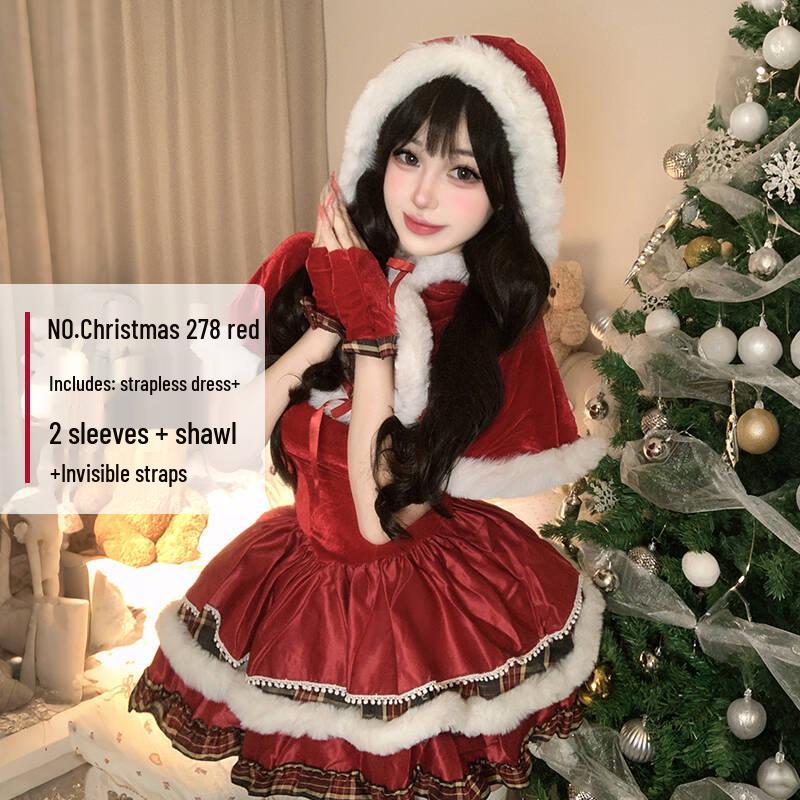 2025 Weihnachten Pailletten Schleife Neckholder Trägerlos Bodycon Mini Kleid