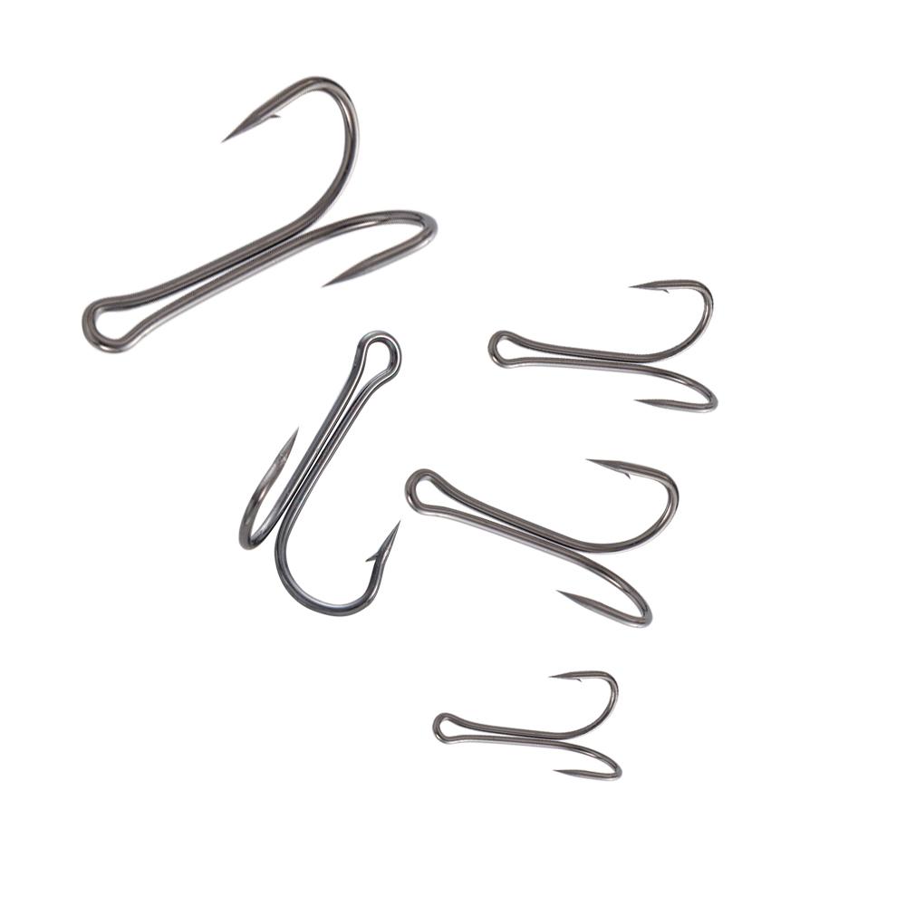 

Hook for Carp Fishing Carbon Steel Double Fishing Hook Barbed Hook Duple Hook Jig Bass Fishing Hook