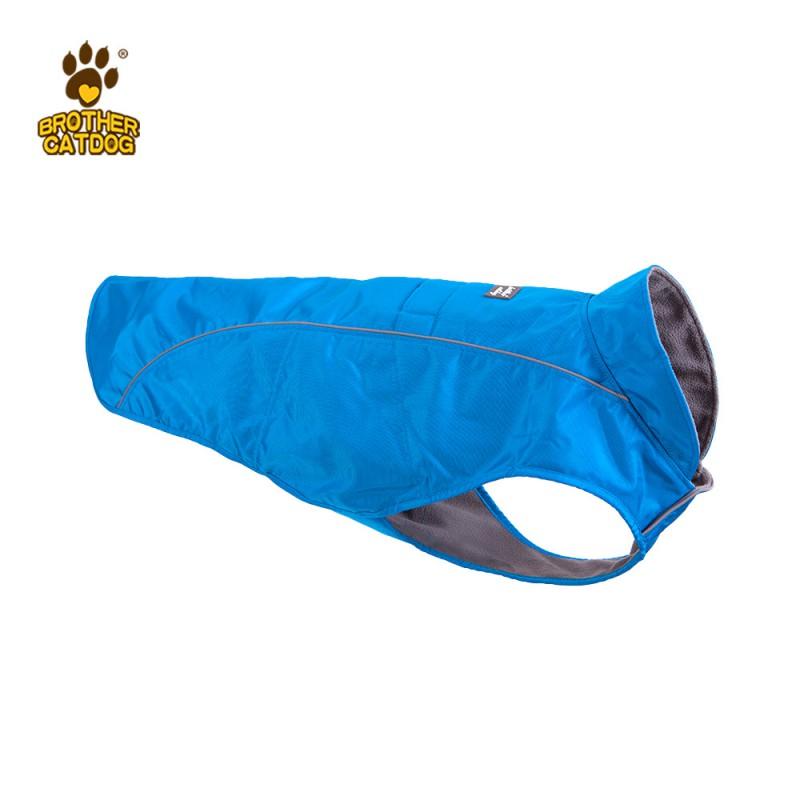 Large Dog Winter Jacket Waterproof Warm Coat Outdoor Walking Running Nylon Pet Apparel Blue Red Gray