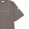 Balenciaga Opotřebované tričko s grafikou 'Taupe' 651795TKVB80718