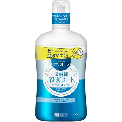 Puora Medizinisches Mundwasser Clean Mint 850ml (Quasi-Droge) Mundgeruch vorbeugen Gebrauchsanweisung: - Legen Sie nach dem täglichen Zähneputzen eine ca.