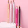 Portable Soft Retractable Lip Brush Double Head Makeup Brush With Cover Lipstick Brush Concealer Brushes Beauty Brush Tool