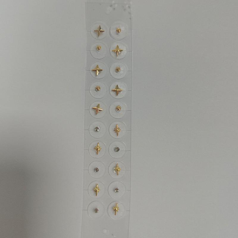 20PCS/Sheet Fashion Pearls Ear Point Stickers Ear Pressure Stick Acupuncture Auricular