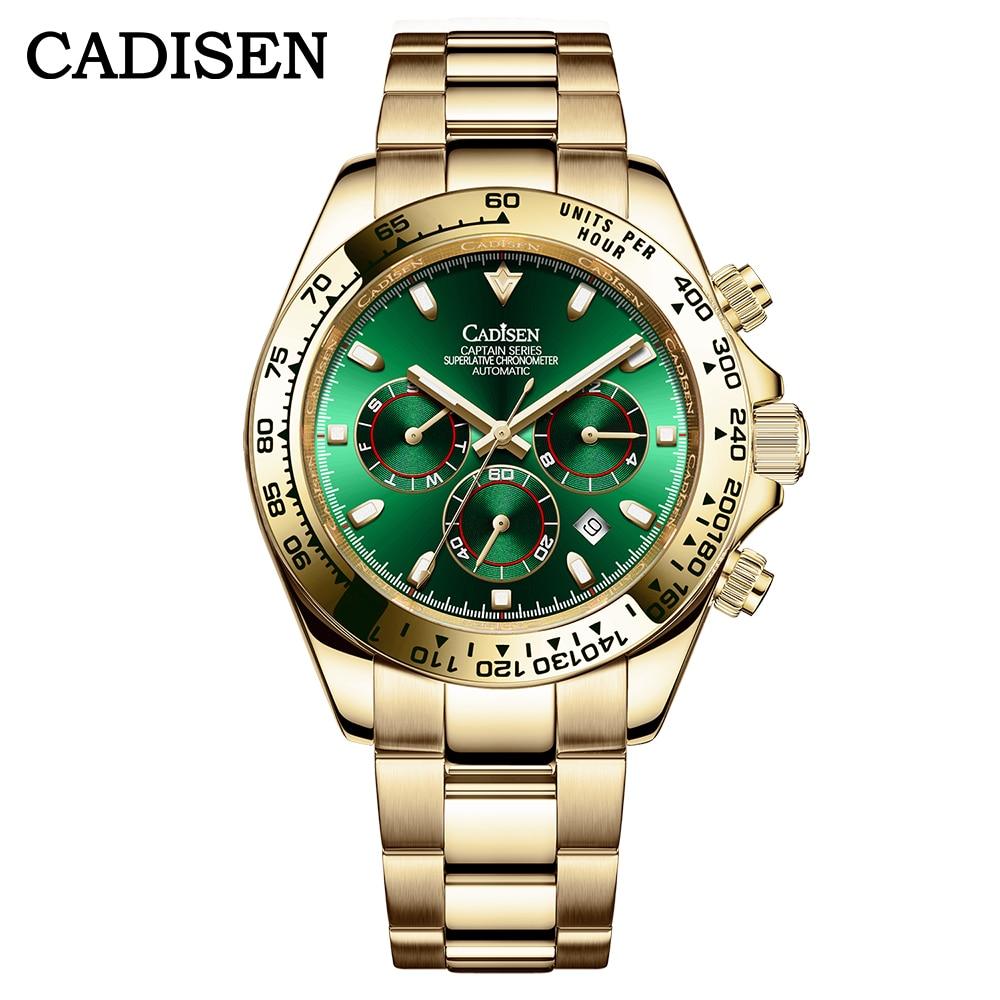 CADISEN Design 2021 New Men's Mechanical Watches Top Brand Luxury Automatic  Stainless Steel Wrist Watch Men 100M Waterproof Clock Man – pērc par zemām  cenām e-komercijas platformā Joom
