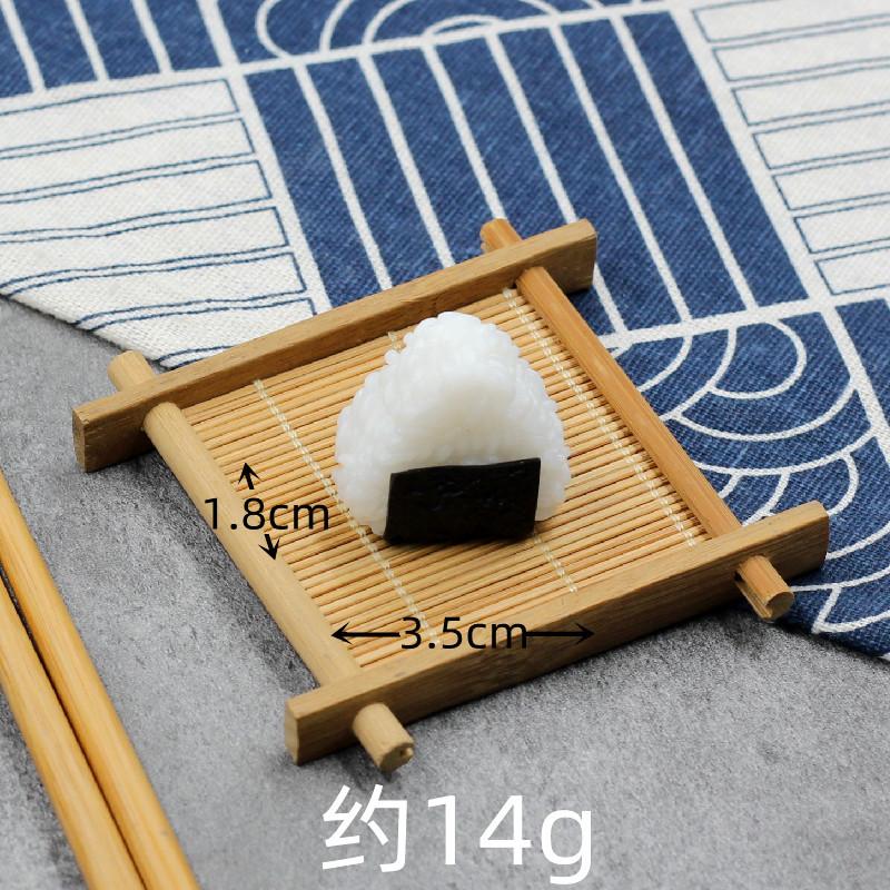 Simulation Sushi Rice Fake Food Model Salmon Japanese Restaurant Window Display Photography Prop Home Decor