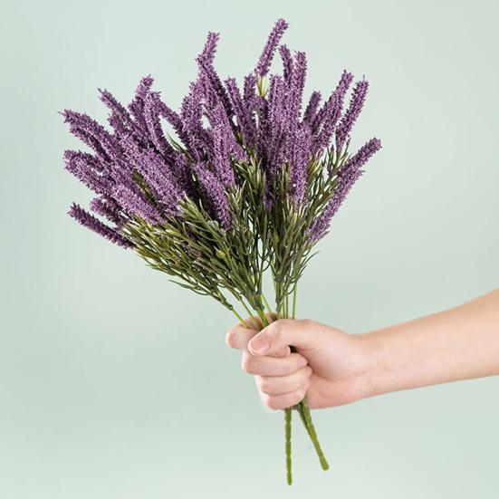 1 Branch Fake Flower Long Lifespan Minimalist Eco-friendly Pretty DIY Artistic Simulation Grass Home Decor