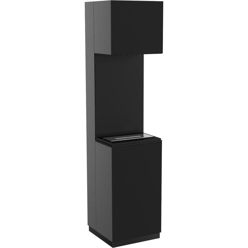 Portal Bioethanol Fireplace SIERRA TÜV Black