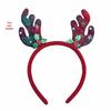Christmas Hair Clip & Headband Set: Snowman Ornament, Bow, Hat - Perfect Holiday Accessories for Kids