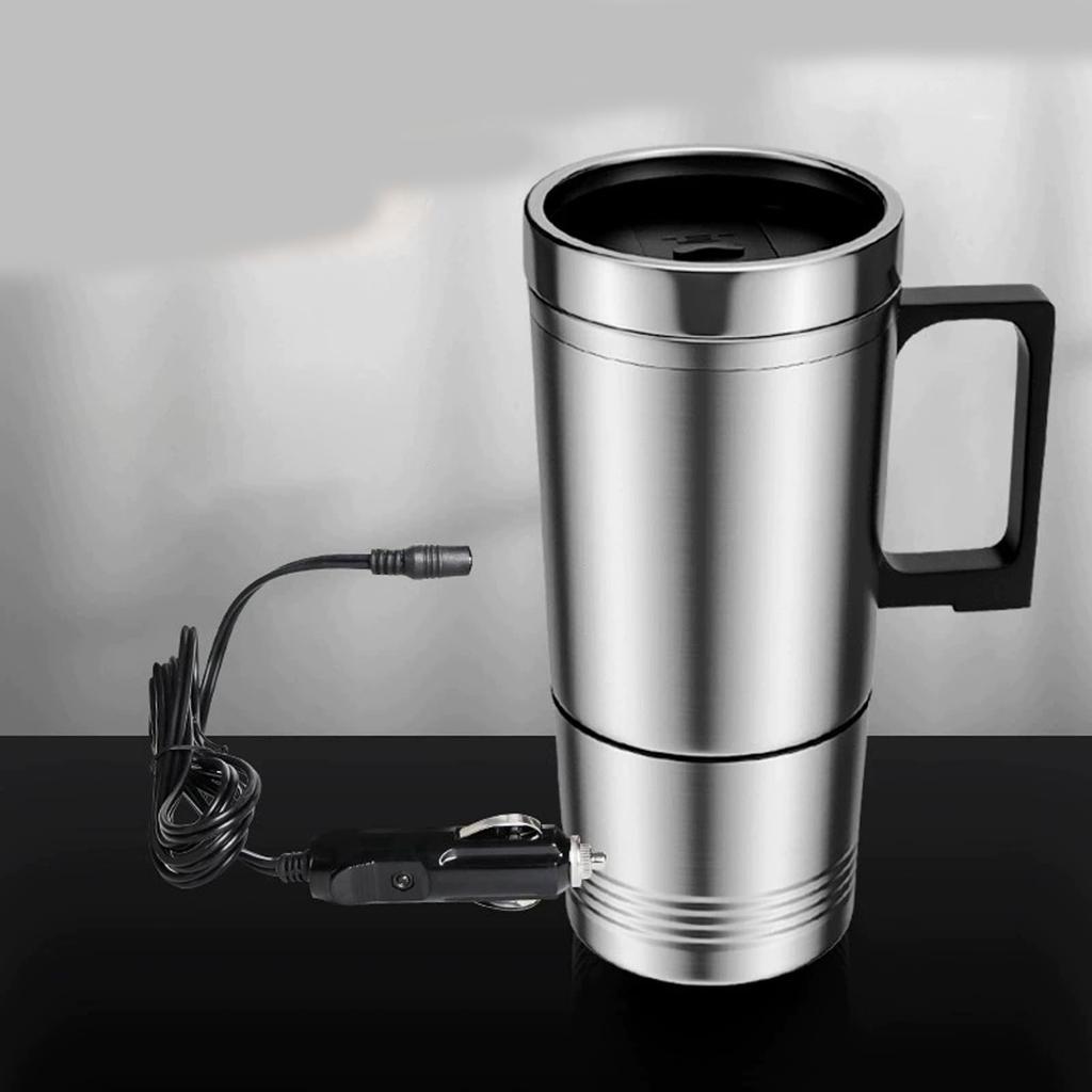 12V Auto Kaffeemaschine Teekanne Flasche Edelstahl Heizbecher 300ml