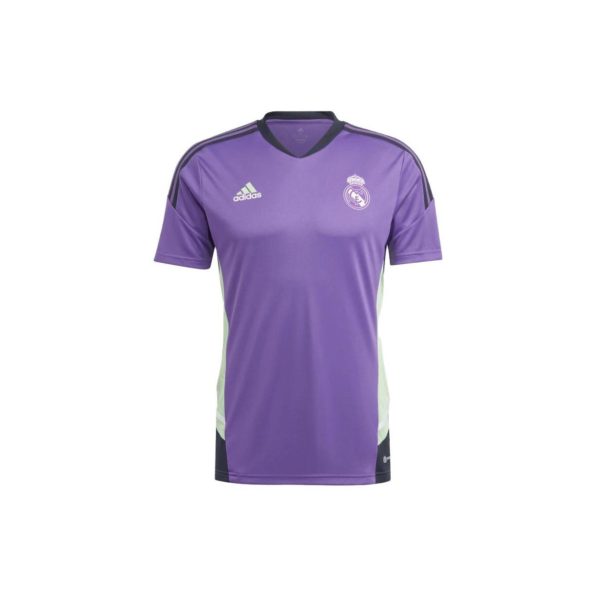 adidas Real Madrid Condivo 22 Training Jersey  Purple  Men s HT8809 XXXL