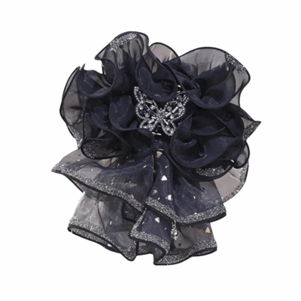 Large Bow Women Shark Clip Retro Ribbon Large Aesthetic Hair Clips Women Hair Accessories Style 5