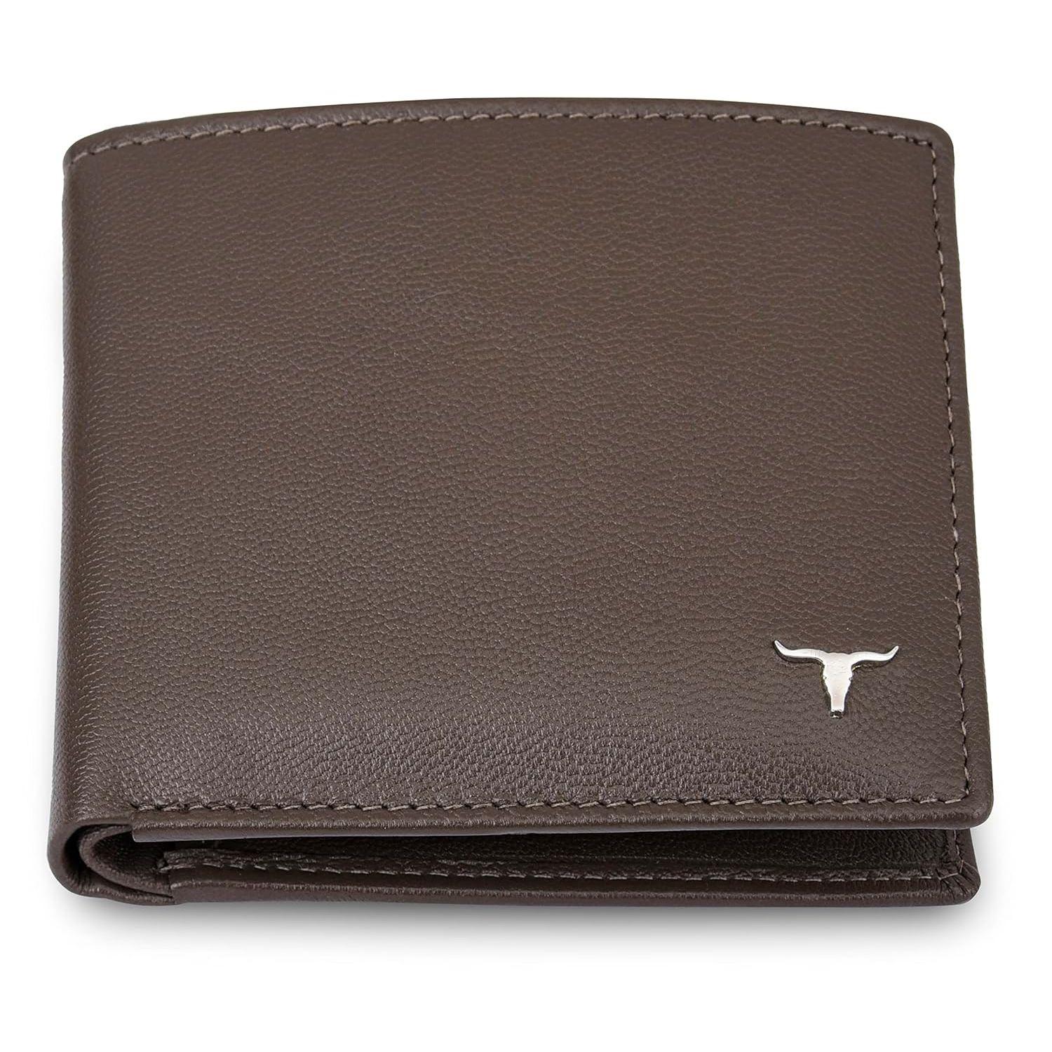 Мужской кожаный кошелек George Taupe — фото 2